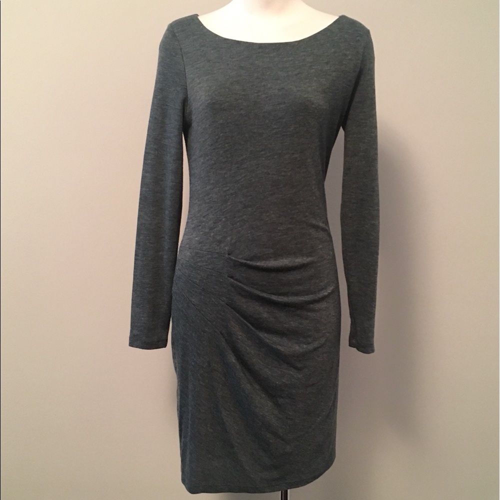 Banana Republic side drape dress